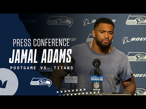 Jamal Adams Seahawks Postgame Press Conference - Week 2 vs. Tennessee Titans
