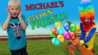 Creepy Clown Kidnaps Michael!!