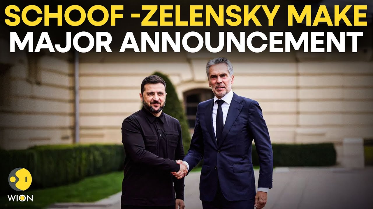 LIVE: Dick Schoof & Zelenskyy Hold Joint Press Conference,  Major Announcements Expected | WION