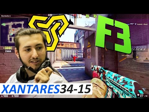 XANTARES 34-15 / FlipSid3 vs Space Soldiers / Train / Binary Dragons csgopolygon Season 1