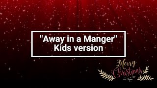 Away In A Manger - Cedarmont Kids || Lyrics Video