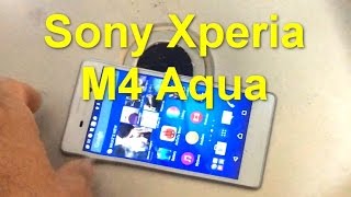 Sony Xperia M4 Aqua - відео 1