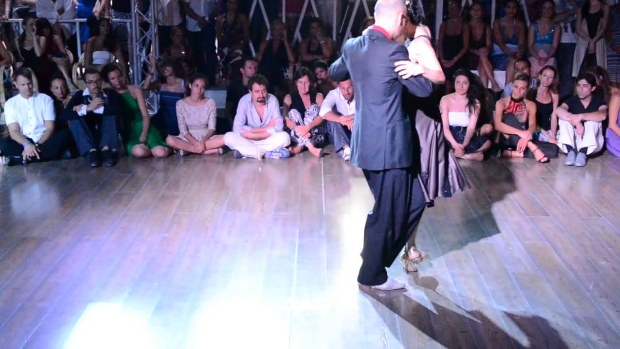 Javier Antar-Kara Wenham, "La viruta", Salerno tango festival-2013