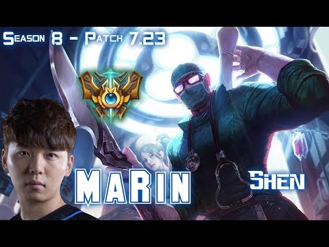 MaRin SHEN vs JAYCE Top - Patch 7.23 KR Ranked