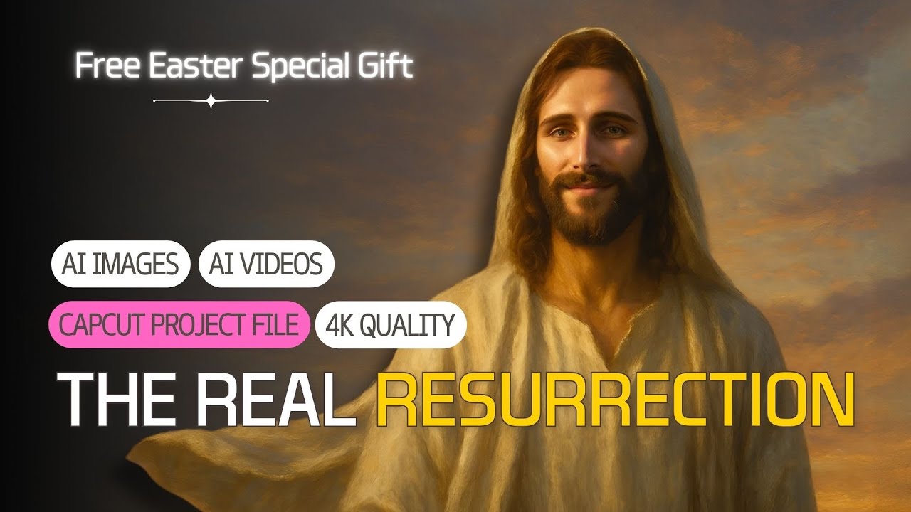 The Easter Video You Need to Watch | Free Download AI Media & CapCut Project File