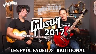 Gibson 2017 Les Paul Shoot Out - Faded vs Tribute