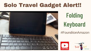 Solo travel gadget alert | Folding Mini Keyboard| FounditonAmazon