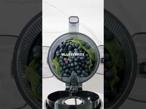 Recette Smoothie myrtille citron basilic