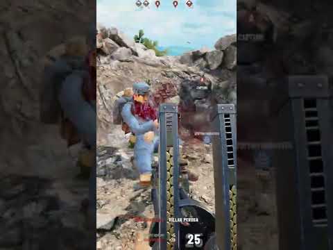 Isonzo - Clearing A Trench With A MG