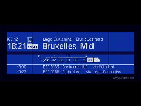 Platform announcements [Heiko Grauel] Aachen Central Station