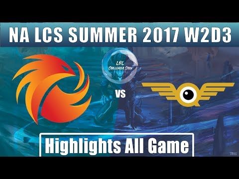 P1 vs FLY || Highlights All Game || NA LCS Summer 2017 || Phoenix1 vs FlyQuest
