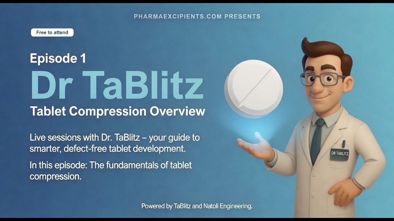Dr TaBlitz Episode 1 - Tablet Compression Overview