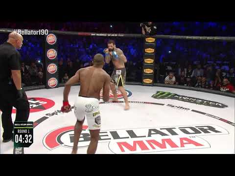 Rafael Carvalho Ties Record In Bellator Title Defense At Bellator 190