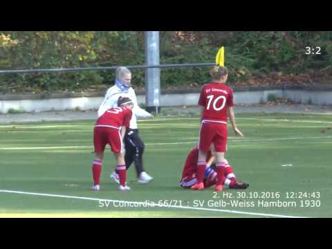 SV Concordia Oberhausen 66/71 : SV Gelb-Weiss Hamborn 1930 3:2 (3:1)