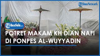 Berita Solo Hari Ini: Potret Makam KH Dian Nafi di Barat Masjid Ponpes Al Muayyad Windan Sukoharjo