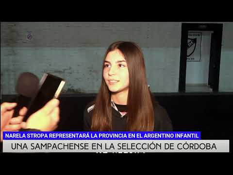 NARELA STROPA - UNA SAMPACHENSE EN LA SELECCIÓN DE CÓRDOBA