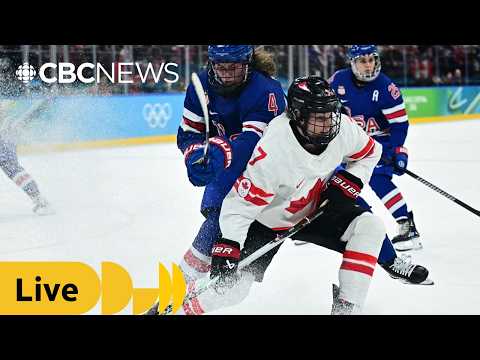 Olympic women's hockey players speak after gold-medal match