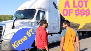 Story & Salary of an Indian Truck Driver in Canada! - YouTube