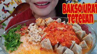 Download lagu ASMR BAKSO URAT TETELAN PEDAS BERLIMPAH CABE | ASMR MUKBANG INDONESIA | EATING SOUNDS asmr van mp3