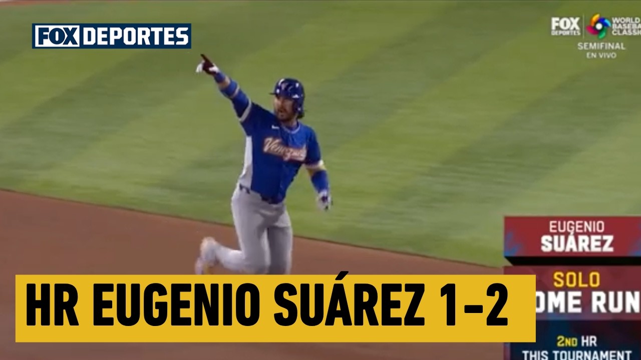 🇻🇪🙌 HOME RUN Eugenio Suárez | Venezuela 1-2 Italia | WBC 2026