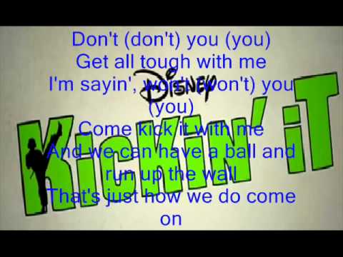 Kickin' It Theme Song Lyrics