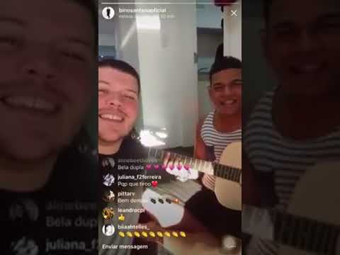 Ferrugem invade Live do Bino Santana e faz um dueto sensacional | O Pagodeiro