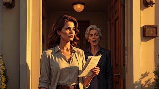 Mi suegra me echó de mi propia casa—no sabía que yo tenía la escritura de propiedad.