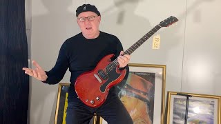 Video thumbnail for GUITAR OF THE WEEK BY RICS VINTAGE GUITARS THE  GIBSON SG JUNIOR 1964 by Rics Vintage