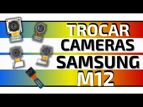 [ Samsung M12 M127 ] Como Trocar Camera Frontal Traseiras How to Change Front Rear Camera