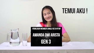 Amanda Dwi Arista - Pemilihan Member Single Ke-6 JKT48