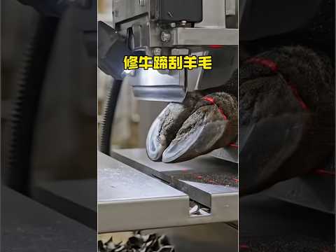 高效率畜牧技術：先進修牛蹄與自動化剪羊毛設備解析 #動物世界