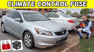 HONDA ACCORD CLIMATE CONTROL FUSE LOCATION,CLIMATE CONTROL NOT WORKING FUSE 2008 2009 2010 2011 2012
