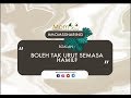 BOLEH TAK URUT SEMASA HAMIL