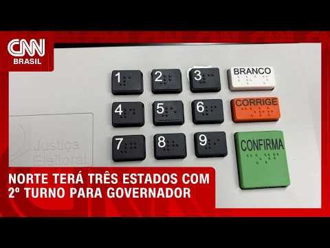 Eleições 2026: três estados do Norte terão disputa em segundo turno | CNN NOVO DIA