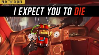 気になっていた謎解きVRゲームが日本語対応したのでやってみる【I expect you to die】