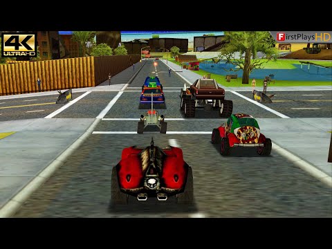 Carmageddon 3: TDR 2000 (2000) - PC Gameplay 4k 2160p / Win 10