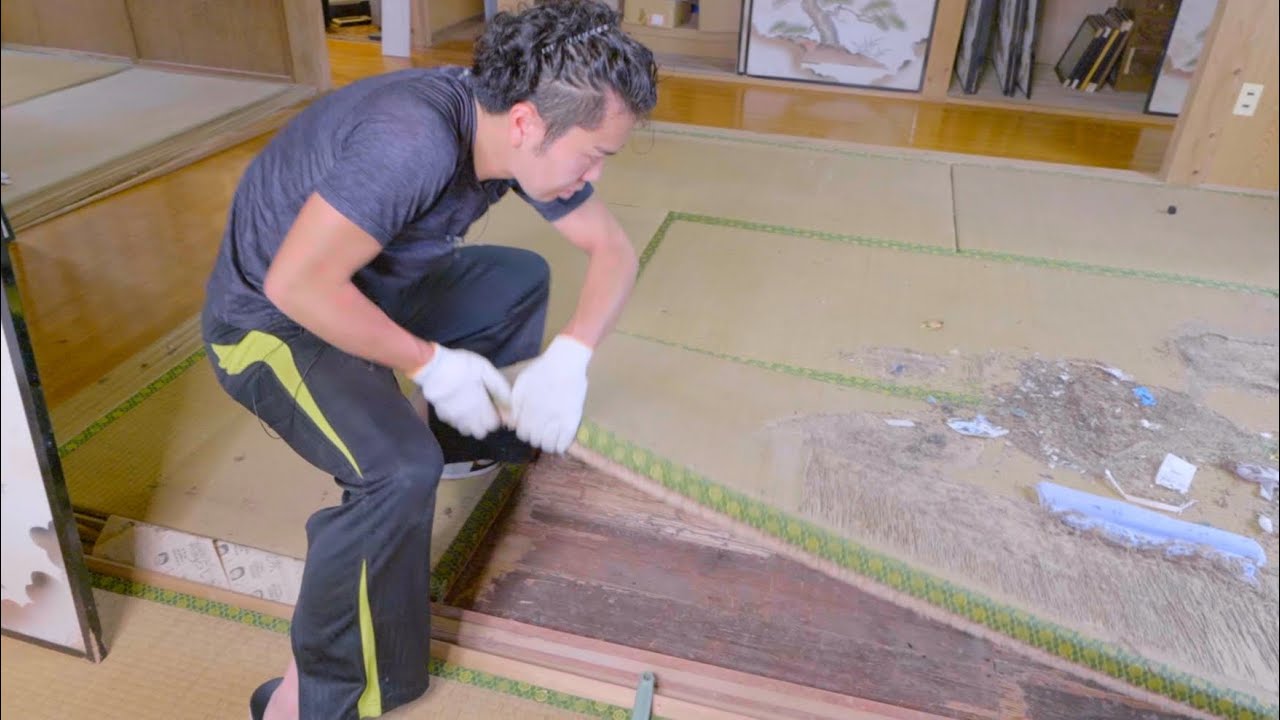 【新企画始動】築50年の腐り果てた和室をピカピカにしたい。