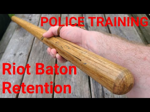 Riot Baton Retention | Police Training