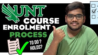How to enroll for classes in UNT ! | తెలుగు