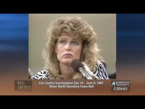 June 9, 1987 - Fawn Hall at Iran Contra Investigation - 30 Years Ago