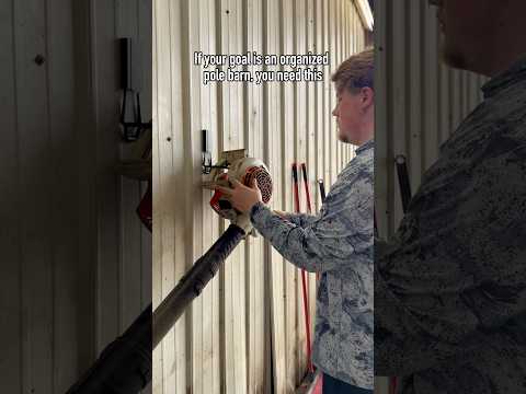 Video: Gator Magnetics Organized Pole Barn Setup for Hoses, Tools and Yard Gear video thumbnail