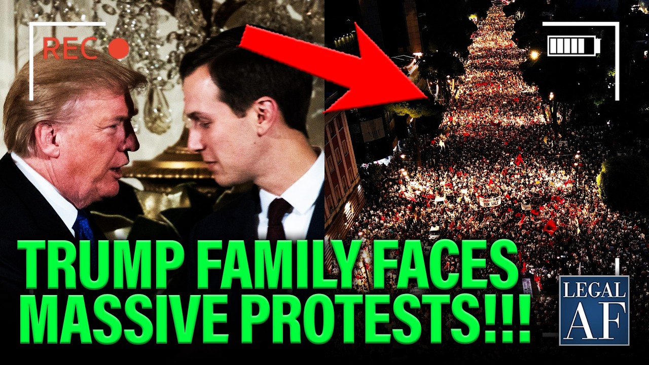 Trump Family SMACKED with MASSIVE PROTESTS!!!