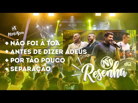 RESENHA DO NOSSO TOM ( NÃO FOI À TOA / ANTES DE DIZER ADEUS / POR TÃO POUCO / SEPARAÇÃO )