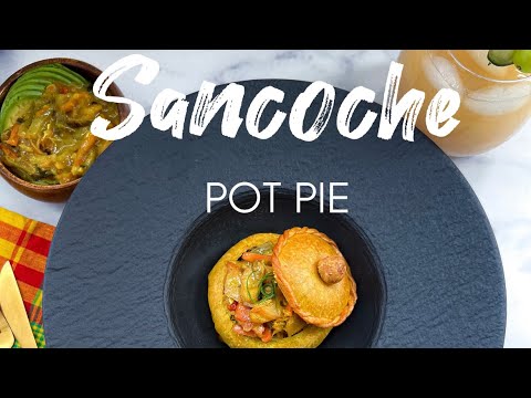 How to make Sancoche Pot Pie | Dominican Sancoche || FRUGALLYT