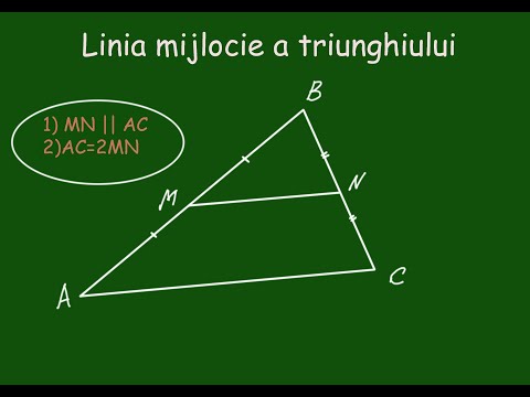 Teorema liniei mijlocii