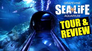 SEA LIFE Grapevine Aquarium Tour & Review with The Legend