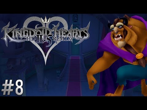Ⓜ Kingdom Hearts HD 2.5 Final Mix ▸ 100% Critical Walkthrough #8: Beast's Castle