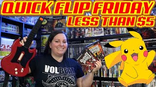 Quick Flip Friday...Pokemon and Guitar Hero only $4?!? My Collecting Journey. Episode 4.