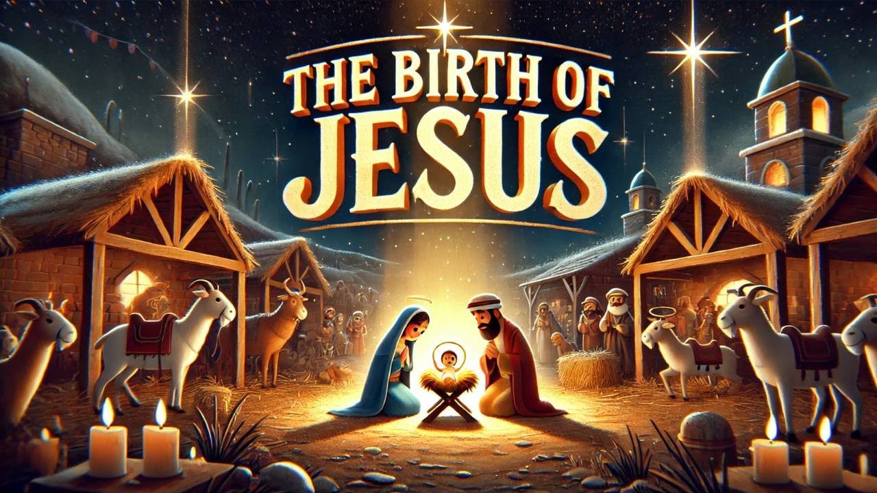 THE BIRTH OF JESUS STORY |​​ CHRISTMAS STORIES FOR CHILDREN