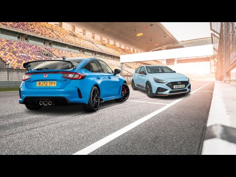 Hyundai i30 N Facelift vs Honda Civic Type R -The Fashion In Sport Hot Hybrid is Back!
